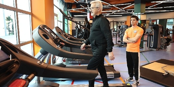 Nilüfer'e modern donanımlı fitness salonu