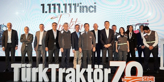 TürkTraktör 70. Yılında 1.111.111'inci Traktörünü Üretti