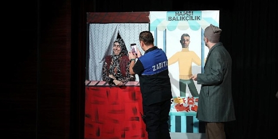 “Zapta Geçsin Zabıta" İnegöllü Sanatseverlerle Buluştu