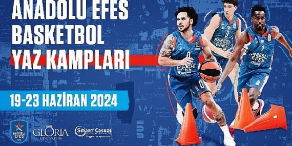 Anadolu Efes Spor Kulübü Basketbol Yaz Kampı 2024'ün Kayıtları Başladı