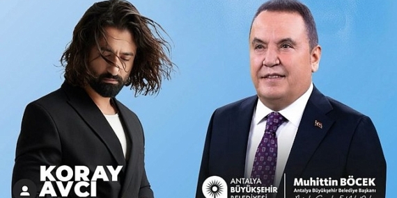 Atatürk'ün Antalya'ya gelişi Koray Avcı konseriyle kutlanacak