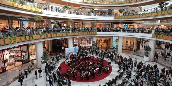 Çocuk Senfoni Orkestrası 'Bahara Merhaba' Dedi