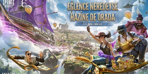 PUBG MOBILE'ın 3.1 Güncellemesiyle Nimbus Adası'nın masalsı büyüsünü keşfedin