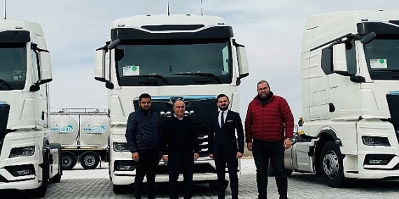 Sektörünün lider firması Akmis Süt  MAN çekicileri ile araç filosunu dönüştürüyor