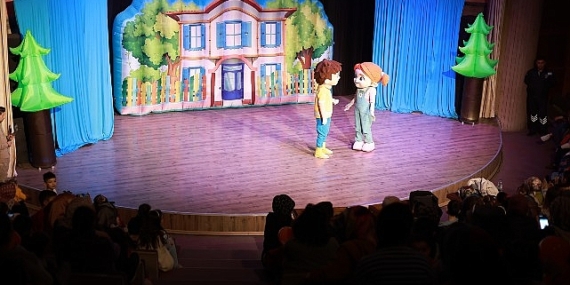 TRT Çocuk ekranlarının sevilen karakterleri 'Elif ve Arkadaşları, Nevşehirli çocuklara unutamayacakları eğlenceli bir gün yaşattı