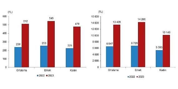 TÜİK: Mevsimlik tarım işçilerinin ortalama günlük ücretleri 2023 yılında %114,6 arttı