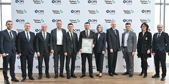 Türkiye Finans “CIPS Kurumsal Satın Alma Sertifikası"na sahip Türkiye'deki tek finans kuruluşu oldu