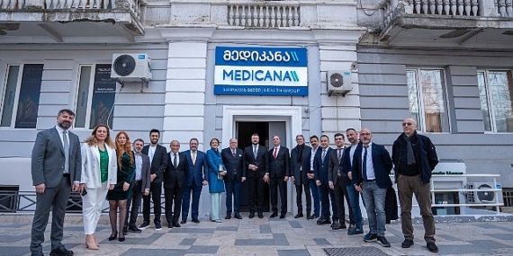 Türkiye'nin Başarılı Sağlık Grubu Medicana Tiflis Temsilcilik Ofisi'ni Hizmete Açtı