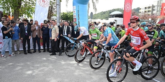 59. Cumhurbaşkanlığı Türkiye Bisiklet Turu'nun Kemer-Kaş etabı başladı