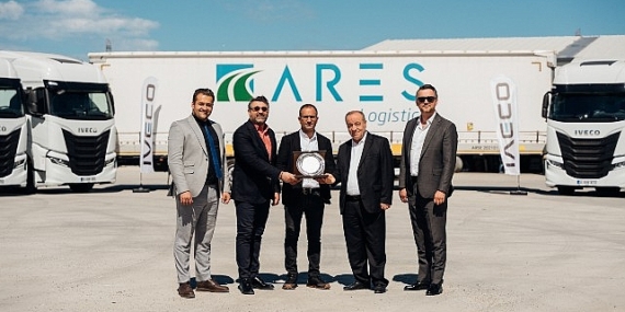 Ares Logistics, 50 Adetlik Iveco S-Way Siparişinin 11 Adetini Teslim Aldı