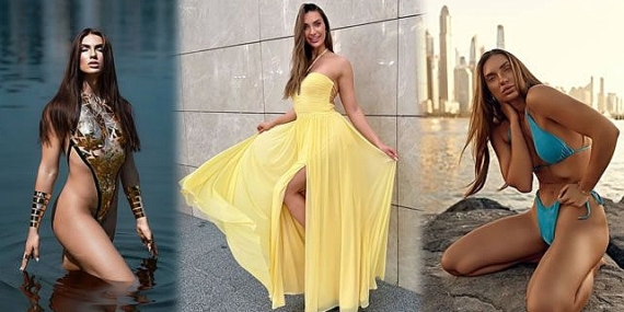 Çok yönlü Ukraynalı model Valeria kariyerine Türkiye'de devam edecek