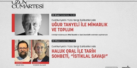 Cumhuriyetin Yüzü sergisi “Uzun Cumartesi" söyleşileri devam ediyor