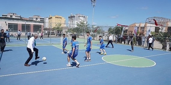 EÜ Aliağa MYO'ya SOCAR Türkiye iş birliğinde modern spor tesisi kazandırıldı