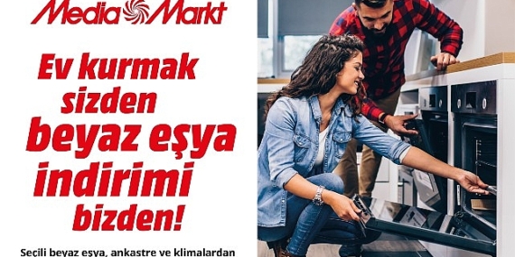 MediaMarkt'tan yeni evlenecek çiftlere kampanya