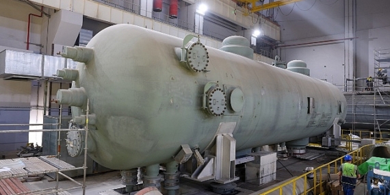 Akkuyu NGS'nin 1'İnci Ünitesinde Buhar Kızdırıcı – Ayırıcıların Montajı Tamamlandı