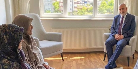 Başkan İbrahim Sandıkçı’dan Anlam Yüklü Ziyaret