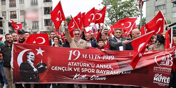 Bayrampaşa’da 19 Mayıs coşkusu