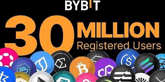 Bybit 30 Milyon Kayıtlı Kullanıcıya Ulaşarak Web3’te Büyümeye ve Sektör Liderliğine İşaret Ediyor