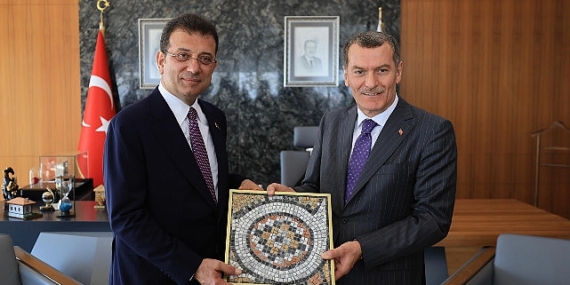 Ekrem İmamoğlu, Zeytinburnu Belediye Başkanı Ömer Arısoy’a tebrik ziyaretinde bulundu