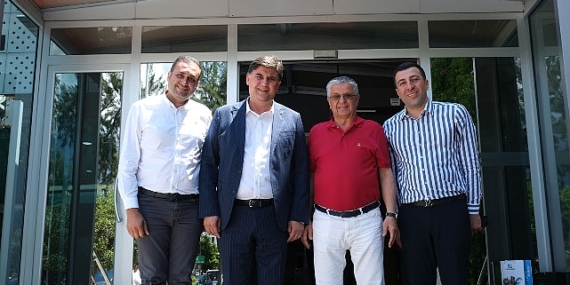 Fethiye Belediye Başkanı Karaca’dan Başkan Topaloğlu’na ziyaret
