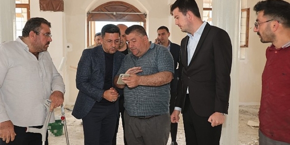 Kapucubaşı Mahallesi Millet Caddesi’nde bulunan Aşağı Beddik Camii’nde restorasyon çalışmaları başladı