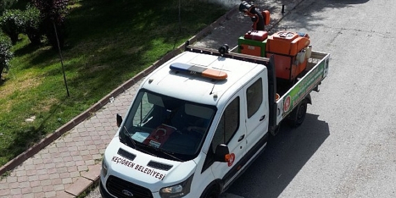 Keçiören’de İlaçlama Çalışmalarına Hız Verildi