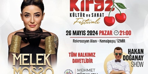 Kemalpaşa Belediyesi’nin düzenlediği 51’inci Kemalpaşa Altın Kiraz Kültür ve Sanat Festivali için geri sayım başladı