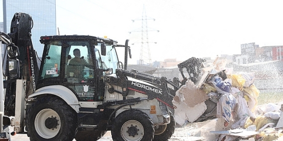 Konak’ta kaçak moloz dökümüne geçit yok