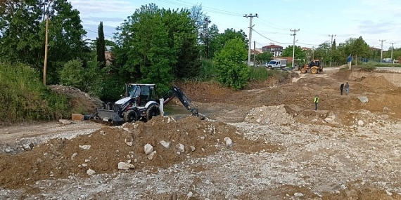 Lüleburgaz Belediyesi hat taşıma çalışmalarını tamamladı