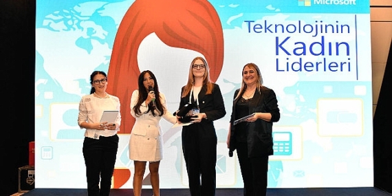Microsoft Türkiye’nin düzenlediği “Teknolojinin Kadın Liderleri” yarışmasının kazananları belli oldu