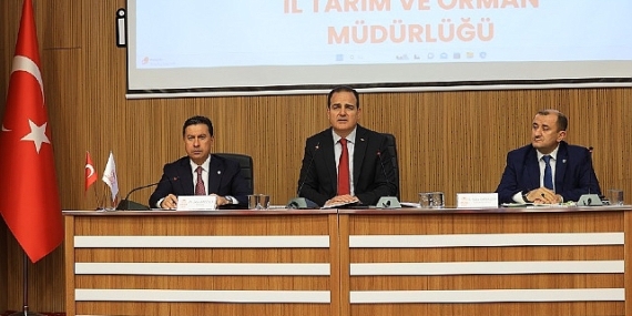 Muğla Büyükşehir Belediye Başkanı Ahmet Aras, İl Tarım ve Orman Müdürlüğü tarafından düzenlenen Muğla İl Su Kurulu Toplantısına katıldı