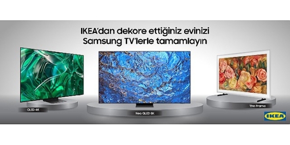 Samsung TV ve IKEA iş birliğiyle 5.000 TL’ye varan Para Yüklü Kart kampanyası