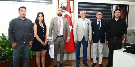 TMMOB’dan Başkan Topaloğlu’na ziyaret