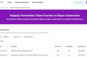 Boğaziçi Üniversitesi Bölümleri: Taban Puanları ve Sıralama Stratejileri